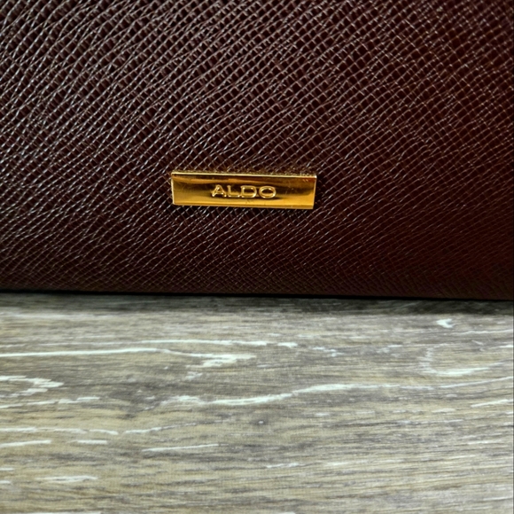 Burgundy Aldo purse - Picture 2 of 7